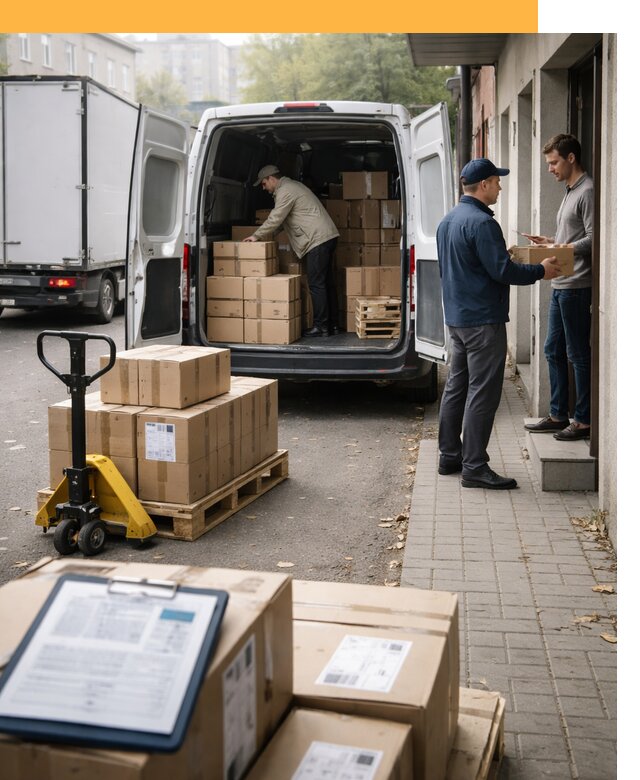 Доставка грузов от двери до двери с таможней от 46769 руб.