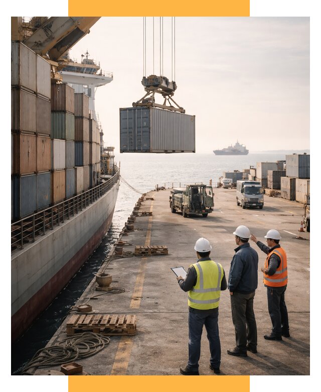 Морские перевозки грузов по миру от 46769 р. | СетСервис-Шм