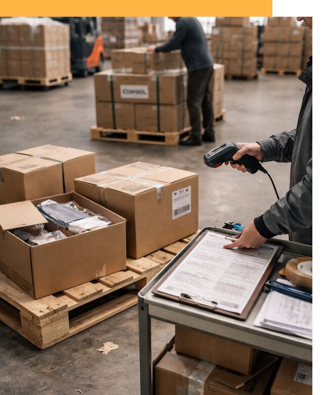 Сборные грузы из Китая: доставка, склад и таможня от 18707