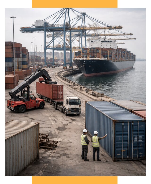 Морские перевозки из Европы от 62358 р. за контейнер | СетСервис-Шм