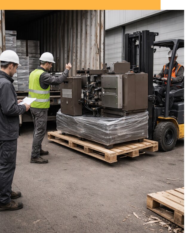 Доставка промышленного оборудования из Европы от 46769