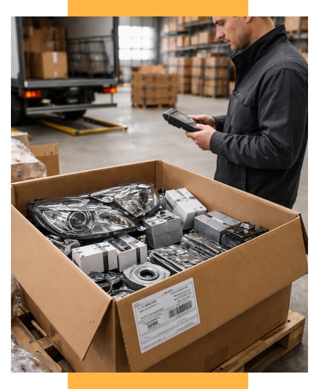 Доставка автозапчастей из Европы под ключ от 12991 р. | СетСервис-Шм