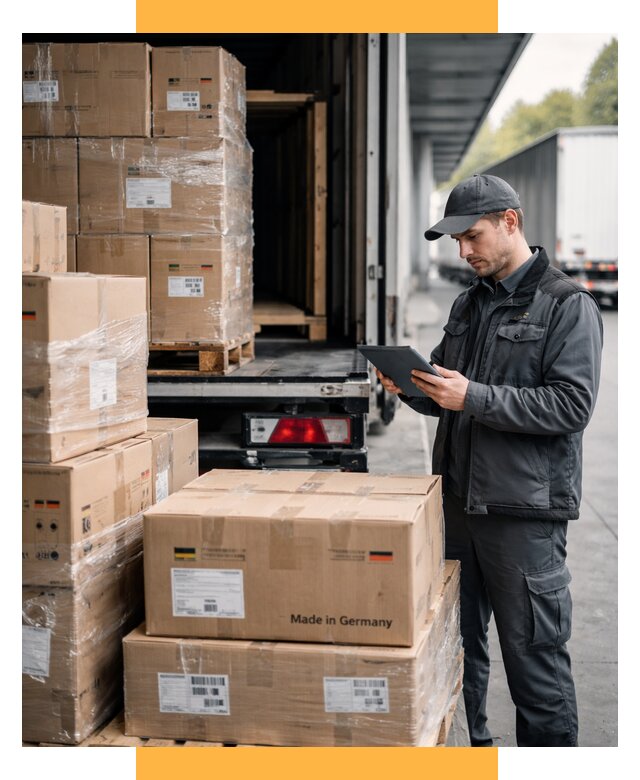 Доставка грузов из Германии от 46769 р. быстро - СетСервис-Шм