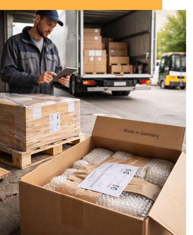Доставка грузов из Германии от 46769 руб с таможенным оформлением