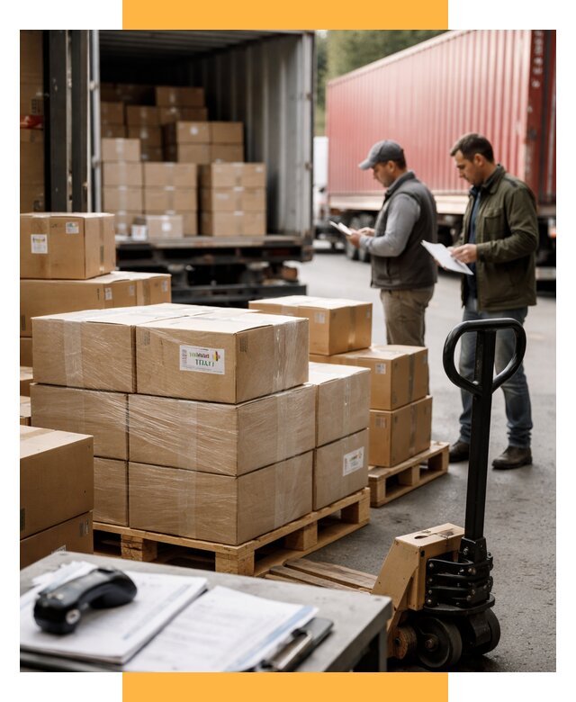 Доставка грузов из Италии в Россию от 18707 р. СетСервис-Шм