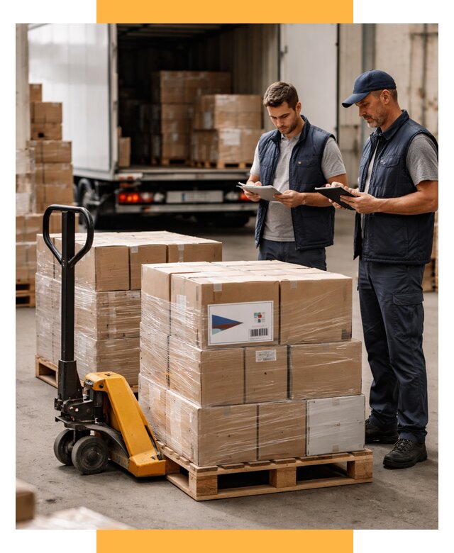 Доставка грузов из Чехии в Россию от 36376 р. | СетСервис-Шм