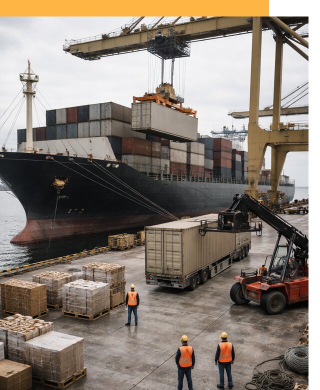 Морские перевозки из Индии: доставка FCL/LCL, таможня от 124716