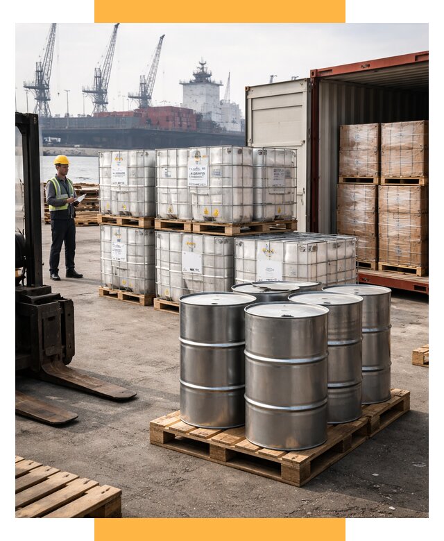 Доставка химического сырья из Индии от 259825 р. | СетСервис-Шм