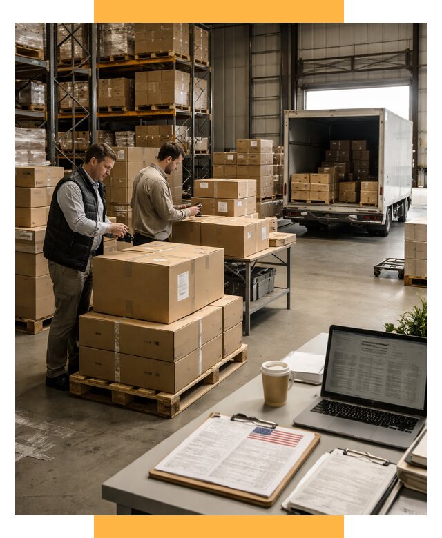 Доставка грузов в США от 6755 р., логистика и экспорт СетСервис-Шм