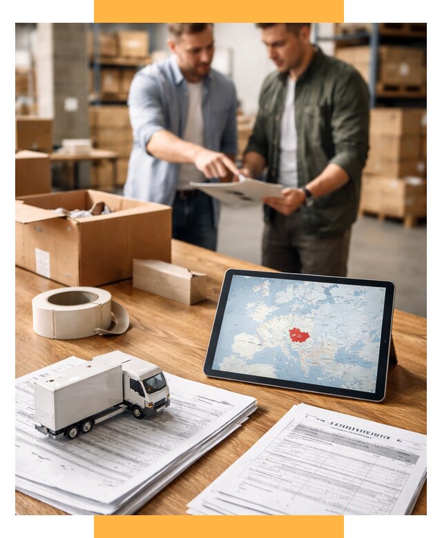 Доставка грузов в Чехию от 36376 р. - логистика СетСервис-Шм