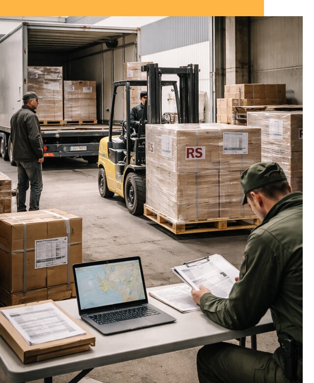 Доставка грузов в Сербию от 46769 руб, международные перевозки