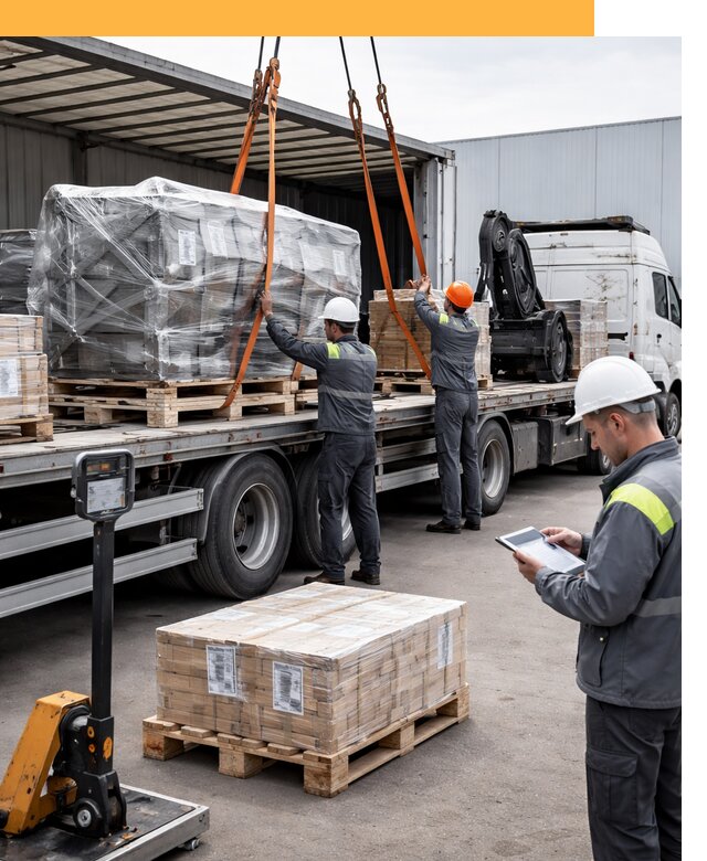 Перевозка крупного оборудования по миру от 31179 руб