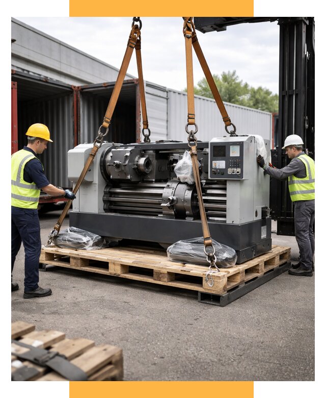 Перевозка станков и таможня от 62358 р. | СетСервис-Шм логистика