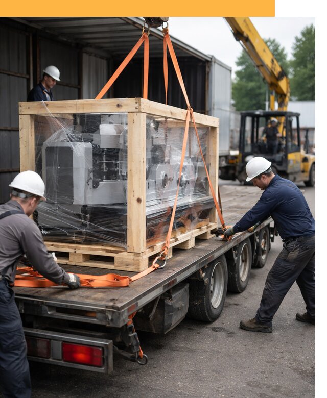 Международная перевозка станков любой сложности от 62358