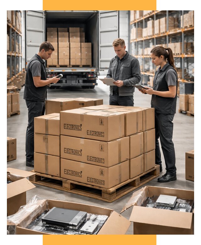 Перевозка электроники и таможня под ключ от 12991 р. | СетСервис-Шм