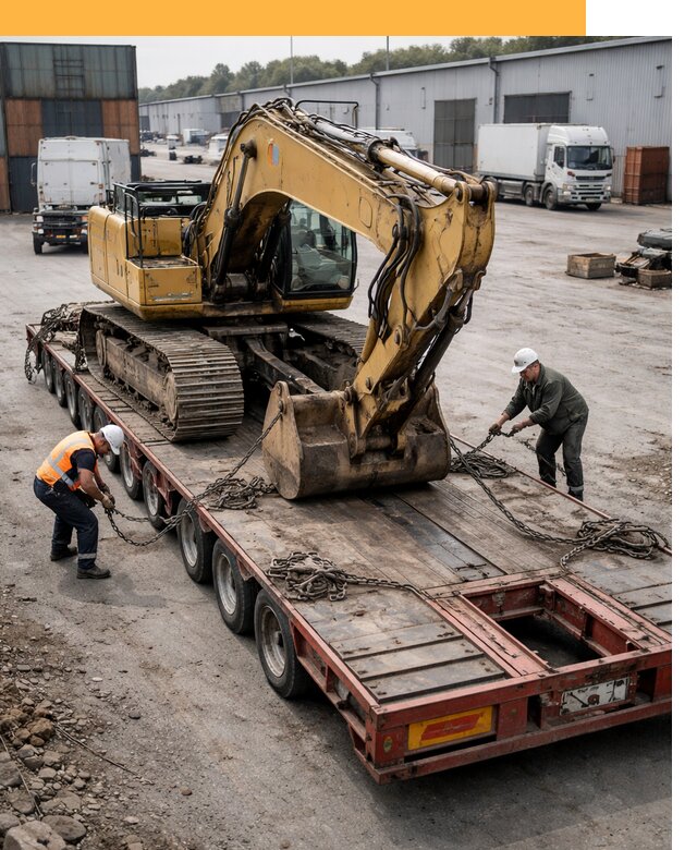 Перевозка спецтехники по России и миру от 46769 руб