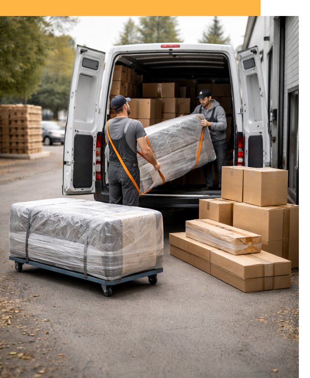 Перевозка мебели по России и за рубеж с таможней от 7795