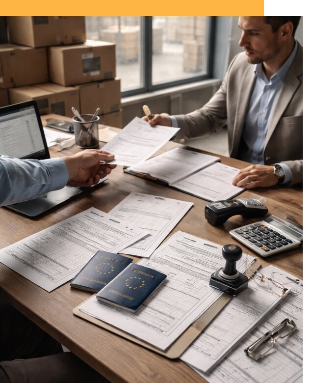 Таможенное оформление грузов из Европы от 8834 руб