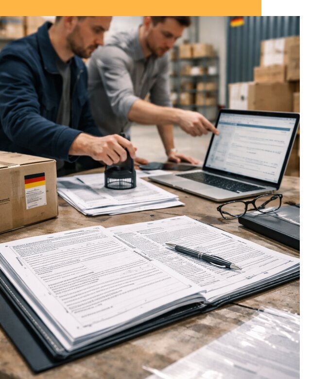 Таможенное оформление грузов из Германии от 9354 руб.