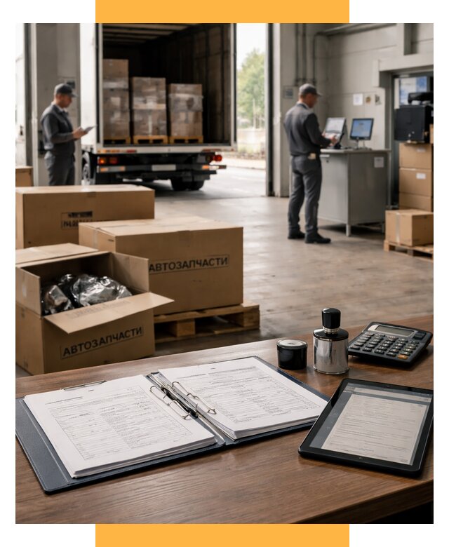 Таможенное оформление автозапчастей под ключ от 8834 р., СетСервис-Шм