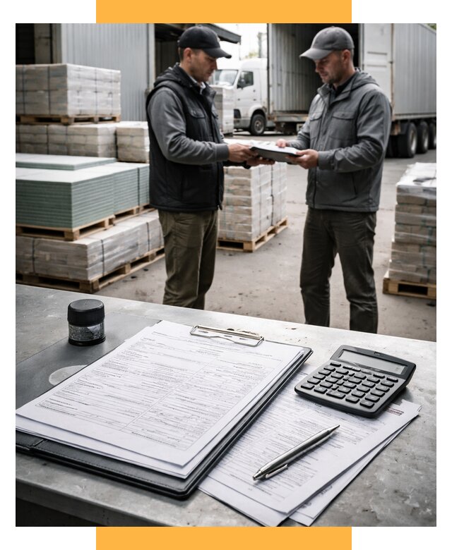 Таможенное оформление стройматериалов от 8834 р. | СетСервис-Шм