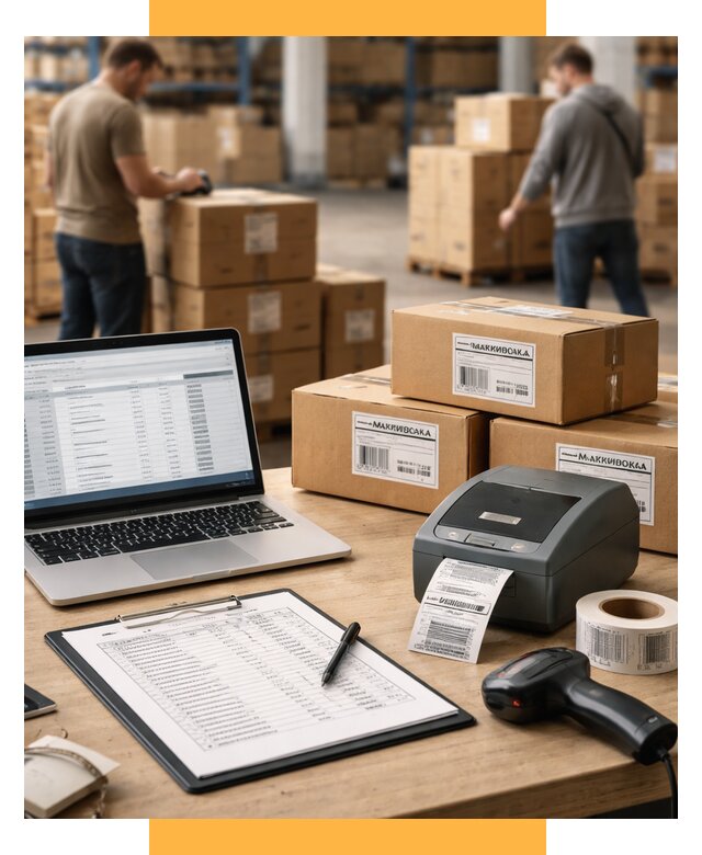 Маркировка импортных товаров от 4677 р. под ключ, СетСервис-Шм